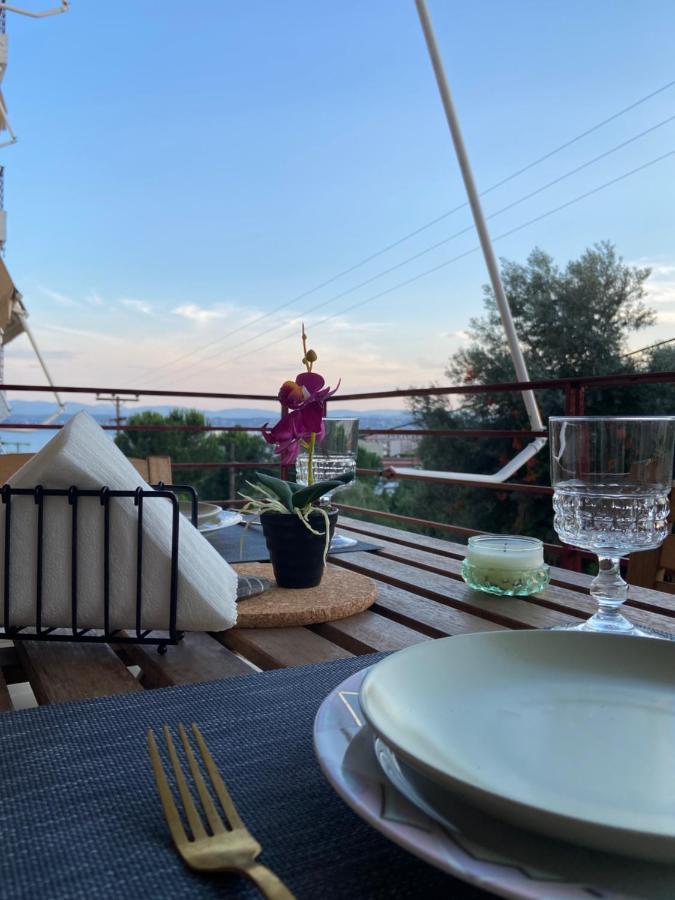 Apartamento Cozy Flat Elix Lefkandi Chalkidas Exterior foto